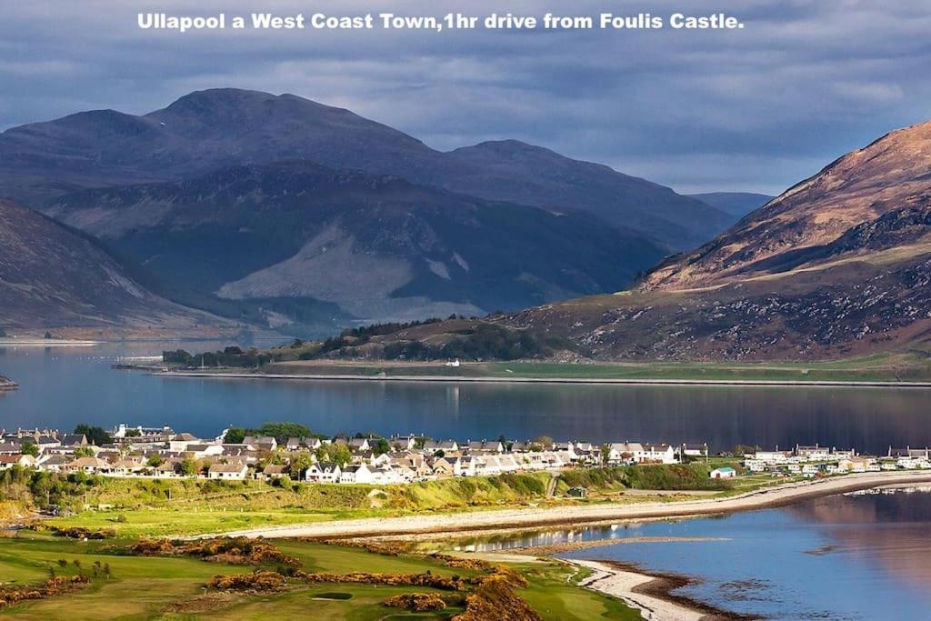 Ardullie Foulis Cottage, Foulis Estate, Highland Scotland מראה חיצוני תמונה